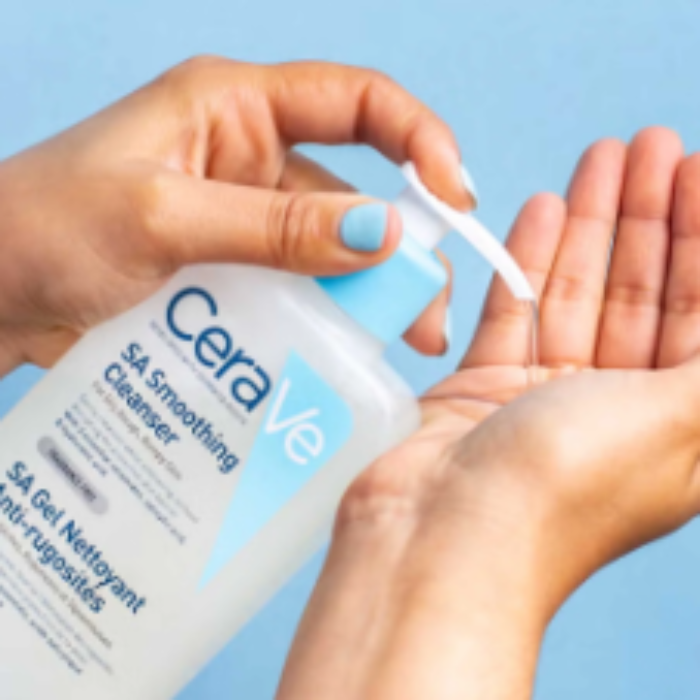 CeraVe SA Smoothing Cleanser for Dry, Rough & Bumpy Skin