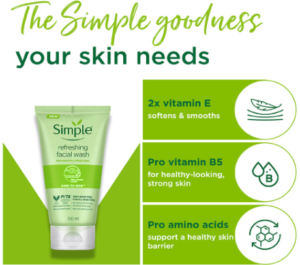 Read more about the article Simple Kind to Skin Refreshing Face Wash