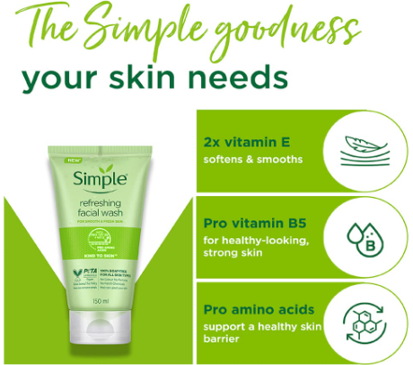 You are currently viewing Simple Kind to Skin Refreshing Face Wash