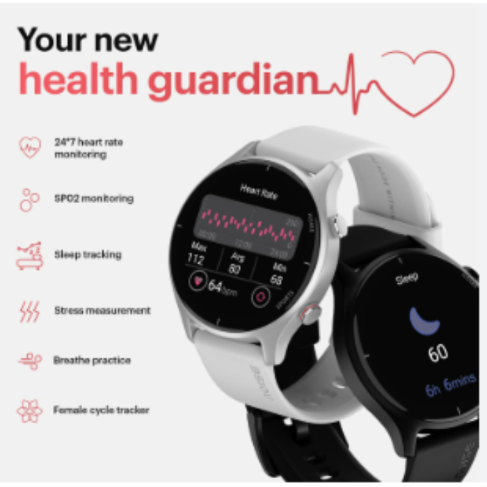 Noise Twist Go Round dial Smartwatch