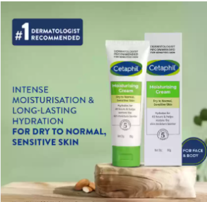 Read more about the article Cetaphil Moisturising Cream for Face & Body Dry to Normal Skin
