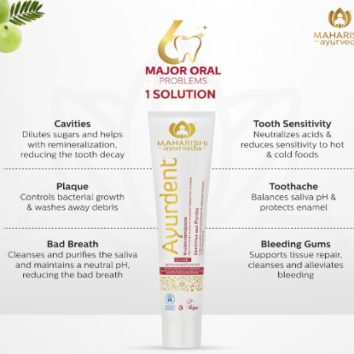 Maharishi Ayurveda Ayurdent Classic Toothpaste