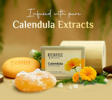 You are currently viewing 🌿 Richfeel Calendula Anti-Acne Soap