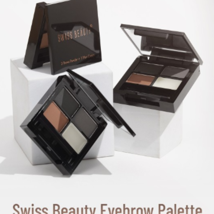 Swiss Beauty Eyebrow Palette With Wax Cream